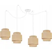 Light11 HOME Hängelampe, Deckenleuchter, Lampenschirm, Boho Juta