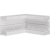 Hager BR6513047035 Inneneck aus Grundprofil zu BR 68x130mm Oberteil 80mm in lichtgrau
