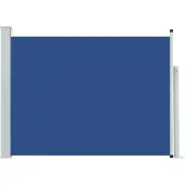 Syfax Ausziehbare Seitenmarkise 120×500 cm Blau