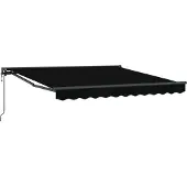 Syfax Markisenrahmen Schwarz 350 x 250 cm
