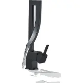 OEM Waschtischarmatur, Einhebel, 360-Grad-Drehung, Matte Schwarz