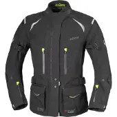 Büse Grado Damen Motorrad Textiljacke, schwarz/neon, 56