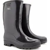 Demar Gummistefel Gummischuhe Gartenstiefel Arbeitsstiefel Angelschuhe Gr. 47 Schwarz