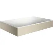 Hansgrohe AXOR Suite Aufsatzwaschtisch 600/400 ohne Hahnloch und Überlauf, Brushed Nickel
