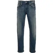 Hangowear Trachtenhose "Trachtenjeans DARRYL", Herren, Gr. 56, EURO, blau (denim), Obermaterial: 98% Baumwolle CO. 2% Elasthan EL., Hosen Trachtenhose
