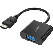 Hama 00200343, 0,15 m, HDMI Typ A (Standard), VGA (D-Sub), Stecker, Buchse, Gerade