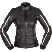 Modeka Alva Damenjacke, schwarz/weiß, 44