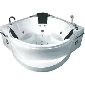 AEA Hydromassagebad Whirlpool Sprudelwanne Whirlwanne Wellnesspool 178x178 cm