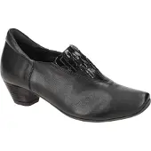 Think! Think AIDA Damenschuhe - elegante Slipper - Halbschuhe schwarz Elegant NEU