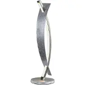 LUCANDE LED Tischlampe Marija , dimmbar, chrom / silber, für Wohn- / Esszimmer, Metall, Modern, LED Tischlampe