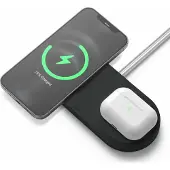 Elago Lade-Hub Duo für Apple-Geräte Schwarz