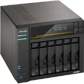 Asustor LOCKERSTOR 6 Gen3 (AS6806T), NAS, Desktop, AMD Ryzen, V3C14, 16 GB, DDR5