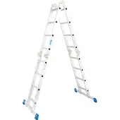 Krause Aluminium-Gelenk-Universalleiter STABILO 5,50 m