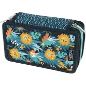 Herlitz TriCase Happy Lions, 31 Stück(e), Mehrfarbig, Polyester, Muster, 190 mm, 70 mm