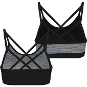 Odlo Seamless Low black - grey melange (60066) S