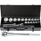 Projahn 3/4" professional Steckschlüssel-Koffer 21-teilig