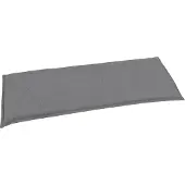GO-DE Textil ,Bank-Auflage 115cm ,grau ,20925-11