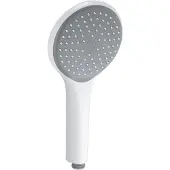 Kludi FRESHLINE Handbrause RS 1S, mit einer Volumen Strahlart, 6780043-00, Farbe: Weiß