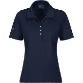 Trigema Poloshirt aus Baumwolle mit Kristallsteinen