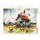 CALVENDO Der Bauernhof - Foto-Puzzle', 1000 Teile, 1000 Stück(e), Kunst