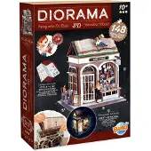 Buki : Buchhandlung-Diorama – 3D-Puzzle