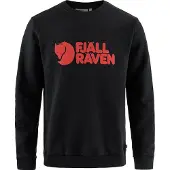 Fjällräven - Logo Sweater - Pullover Gr XS schwarz