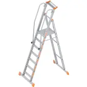 Layher Topic 1074 Plattformleiter 7 Stufen mit Traverse