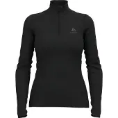 Odlo Unterhemd Bl Top Turtle Neck L/S Half Zip Merino 2 Damen Black-L