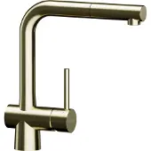 Schock Laios Küchenarmatur mit Brause - Weißgold