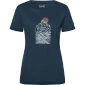 Super.natural - Women's Preikestolen Cliffs Tee - Merinoshirt Gr S blau