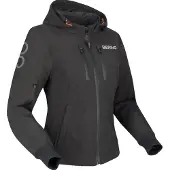 Bering Kerby Damen Motorrad Textiljacke, schwarz, 36