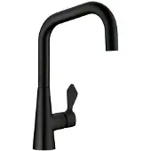 NABER LINEA Umore 1, Spültischarmatur, schwarz matt, Hochdruck