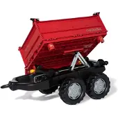 Rolly Toys Rolly Anhänger MEGA-TRAILER Rot (880 x 450 x 470 mm, Gewicht 7,9 kg) 12 301 8
