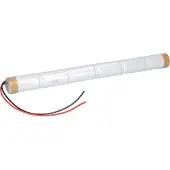 Akkuman.de Akkupack 7,2V 4500mAh NiCd Notleuchten HT 20cm Kabel Stange L61NICD4500