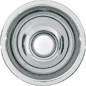 Kwc Rundbecken, RONDO, Edelstahl, 233x107 mm, ohne Überlauf, Seidenmatt