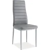 Feldmann-Wohnen Esszimmerstuhl Küchenstuhl Set H-261 grau 4er Set