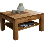 Lomadox Couchtisch 70x70cm, Wildeiche massiv geölt, WINNIPEG-69