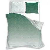 Faro Bettwäsche, Satinbettwäsche, hohe Qualität 160x200 Milagro Verde 023 Grün, Ornamente