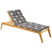 Mountfield Gestepptes Liegekissen Cross aus 100% Baumwolle beidseitig verwendbar 195x60x7 cm