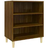 Syfax Sideboard Braun Eichen-Optik 57x35x70 cm Holzwerkstoff