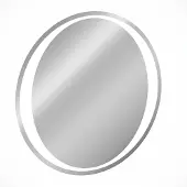 Lomadox Badezimmer LED-Spiegel mit 60 cm Durchmesser, neutralweiß - MIRROR-56