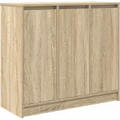 Syfax Sideboard Sonoma-Eiche 85x34x76 cm Holzwerkstoff