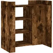 Syfax Sideboard Räuchereiche 73,5x35x75 cm Holzwerkstoff