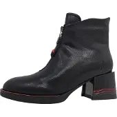 2 Go Fashion Herrenschuhe Stiefeletten Schwarz Freizeit