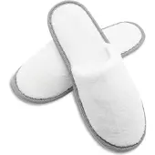 Zöllner Hausschuhe/Hotelschuhe, 10er Set, weiß, 100% Polyester