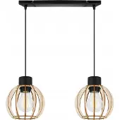 Light11 HOME Moderne Led-Deckenhängelampe Aus Holz