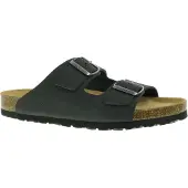 FJORT Supersoft HerrenLeder Sandale schwarz EUR 42