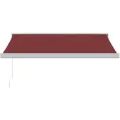 Syfax Markise Manuell Weinrot 300x250 cm
