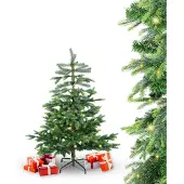 Gartenpirat BonTree Fichte künstlicher Weihnachtsbaum mit LED Christbaum : 120 cm : Baum