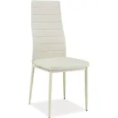 Feldmann-Wohnen Esszimmerstuhl Küchenstuhl Set H-261 creme 2er Set